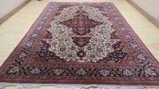 Large CARPET RUG Made Wool VINTAGE Living Room 11ft 4" x 7ft 3" ORIENTAL Area
