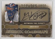 2012-13 ITG Between the Pipes GoalieGraph Glenn Resch Chico Resch #A-CR Auto 5r8