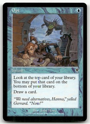 Opt #64 (NM) Invasion INV Magic MTG