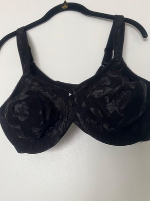 Wacoal Awareness Underwire Bra Size 42DD Black 85567 NWOT