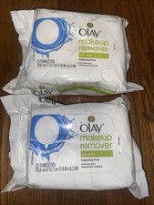 2 X OLAY Cleanse Remover Wipes, Fragrance Free 25ct Ea.