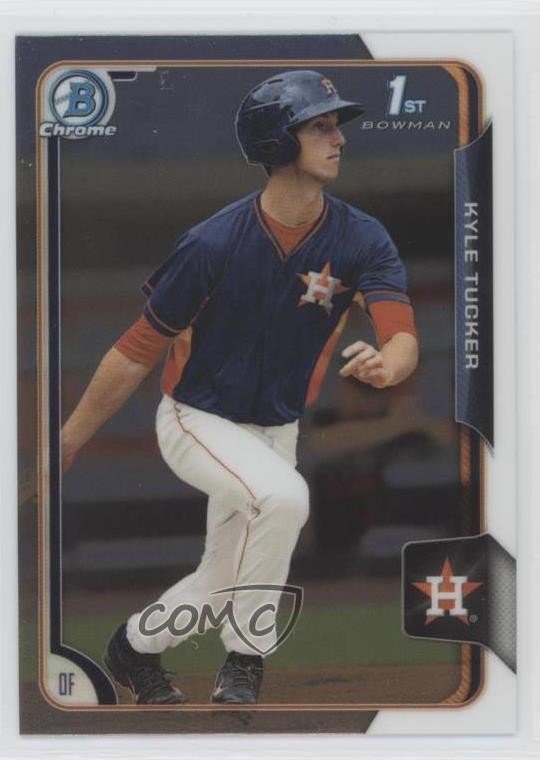 2015 Bowman Draft Chrome Kyle Tucker #75 0n64