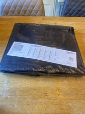 NEU Ikea Skubb 4 Stück Schuhaufbewahrung Stoff schwarz versiegelt 22x34x16cm