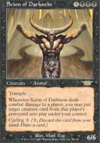 MTG magic cards 1x Scion of Darkness - Foil Legions NM-Mint, English