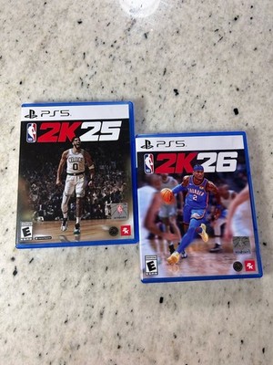 NBA 2K25 & NBA 2k26 Bundle- Sony PlayStation 5