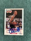 Sean Elliott RC 1990-91 Fleer #171 Rookie Card Hand Signed auto autograph