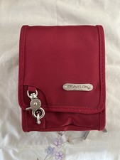 Travelon Anti-Theft crossbody bag New Without Tags dark red/ burgundy  