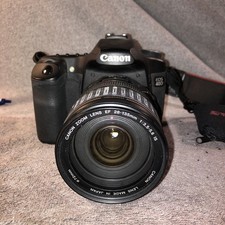 Canon EOS 40D 10.1MP Digital SLR Camera With Lens   NO BATTERY 