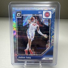 2024-25 Panini Donruss Optic Jaden Ivey Premium Box Set #/249 Pistons #182