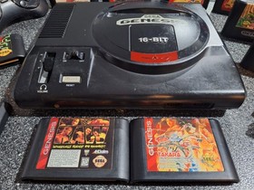 Sega Genesis Model 1 Console Bundle With Nice Games! TESTED WORKING