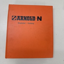 Arnold-N Ersatzteilkatalog Ordner 1988 Rarit&auml;t