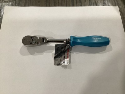 Snap-On Tools NOS Teal Blue Flex Head 1/4 Ratchet TM836 for sale