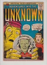 ADVENTURES INTO THE UNKNOWN #81 GD/VG 3.0 AMERICAN COMIC GROUP 1957
