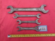 4 x Ex Military War-Department /I Whitworth  / BSF Spanners. Job Lot # 188