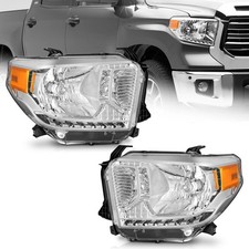 WEELMOTO Headlights for 2014-2021 Toyota Tundra, Not For Models W/Adjustable ...