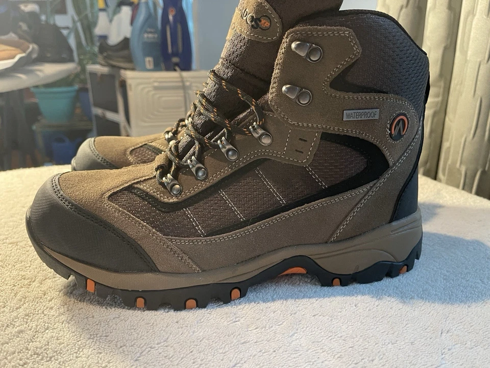 NEW Nevados Mens Lakewood Hiking Boots Brown Black Size 11 M - Image 2 of 4