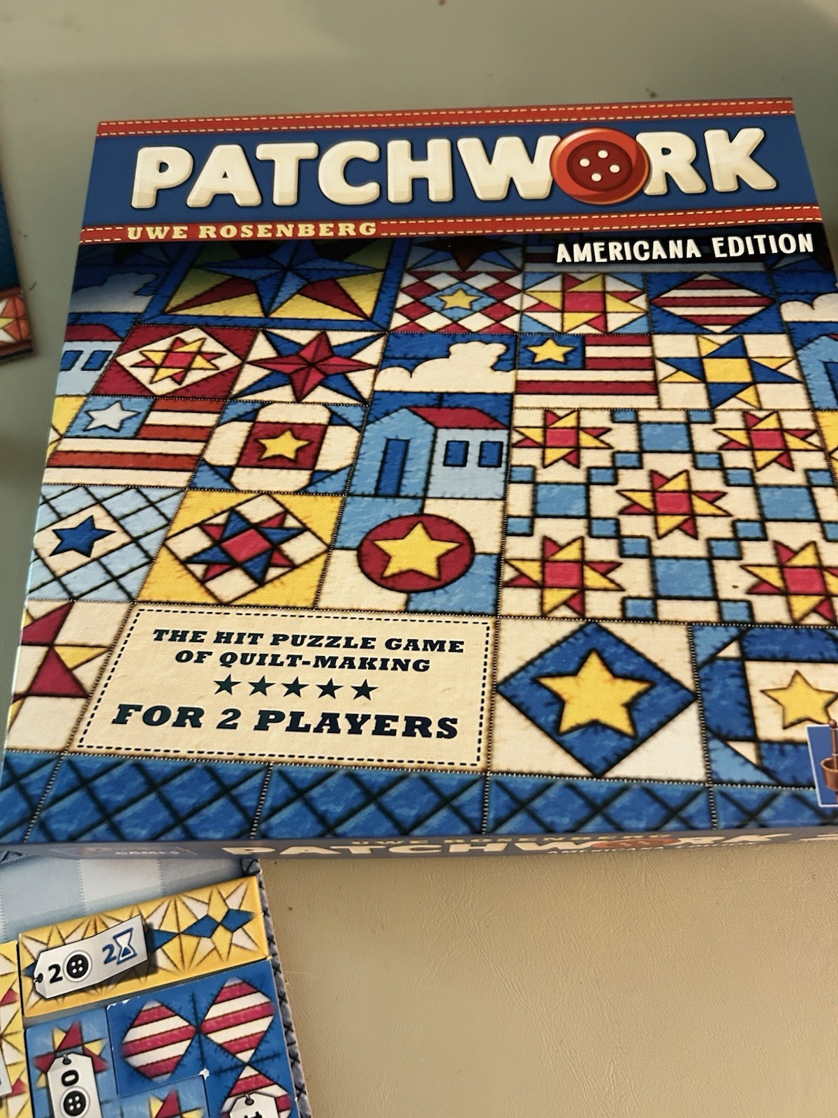Uwe Rosenberg's Quilt-making Game