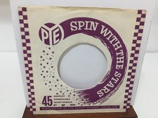 PYE 7" VINYL RECORD SLEEVE VERY GOOD CONDITION