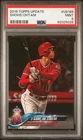 SHOHEI OHTANI 2018 TOPPS UPDATE ROOKIE RC #US189 PSA 9 MINT! LA DODGERS JAPAN!
