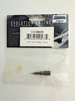 EVOLUTION ENGINES EVO100829A HIGH SPEED NEEDLE VALVE NEW IN PACKAGE