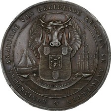 [#1159625] Belgium, Medal, Philippe IV, Jubilé, 200 Ans, 1864, Copper, AU