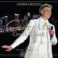ANDREA BOCELLI - ONE NIGHT IN CENTRAL PARK 10TH ANNIVERSARY - CD - NEW & SEALED