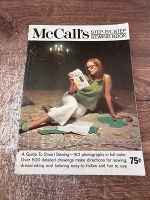 Vintage Mccall's Step by Step sewing book 1966 Guide to smart sewing paperback