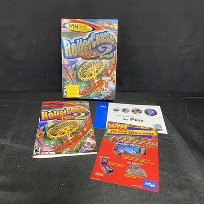 Roller Coaster Tycoon PC Manual and Box  Only MO61926 Game Not Included