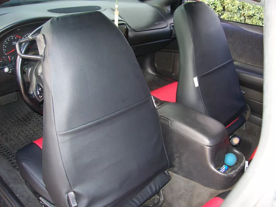 ДЛЯ ACURA RSX IGGEE S.LEATHER СДЕЛАННЫЙ НА ЗАКАЗ ПОДХОДИТ 2 ПЕРЕДНИХ СИДЕНЬЯ ЧЕХЛЫ СЕРЫЙ - Изображение 3 из 4