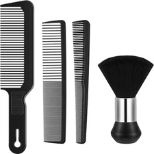 Peines De Para Barberia Barbero Profesional Accesorios Barberos Tools 4 Pcs
