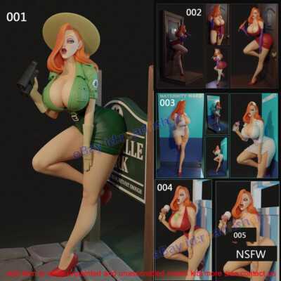 Jessica Book End 1/12 1/8 1/6 1/4 Model Kit Unpainted Unassembled 3D Print 5 Ver