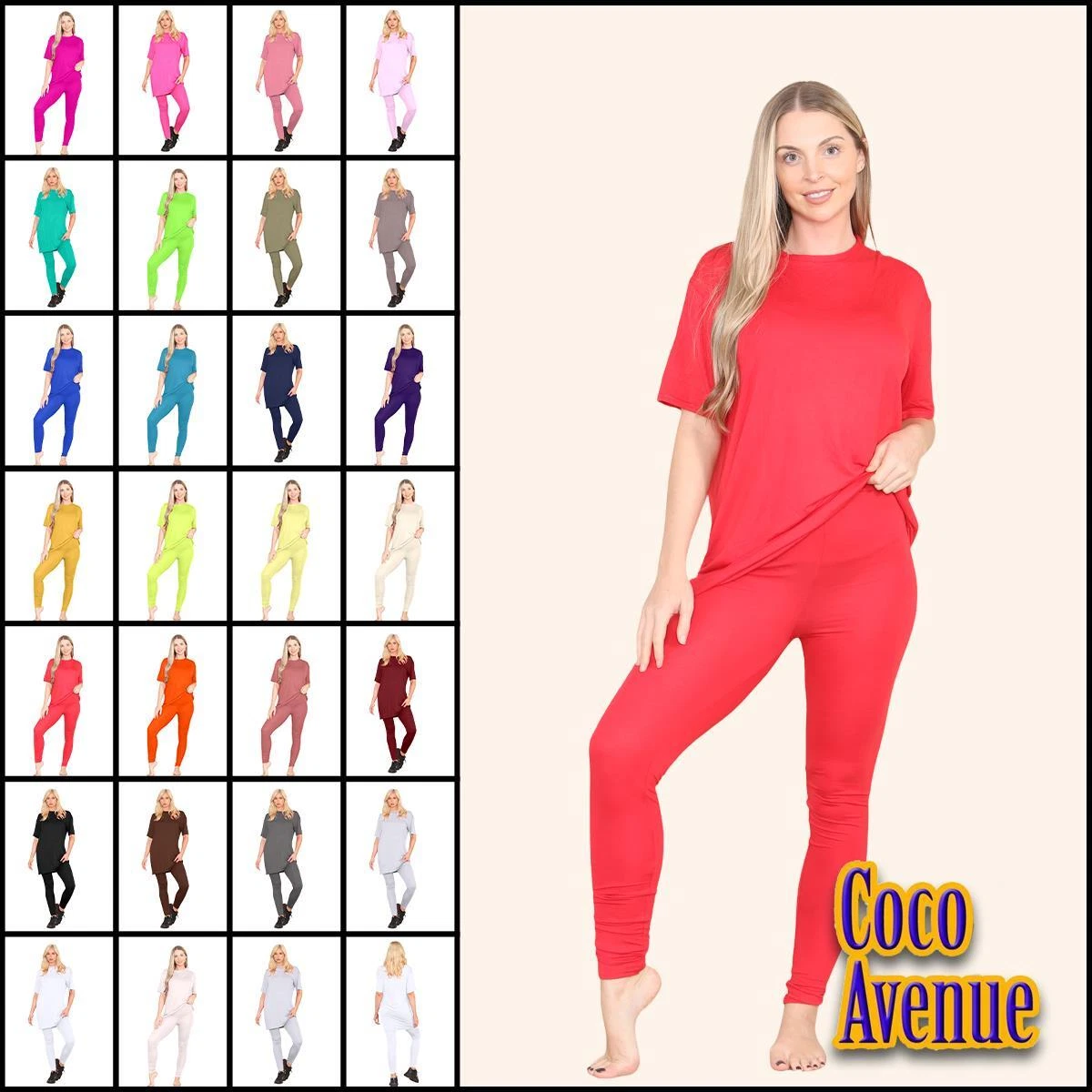Ladies top clearance leggings