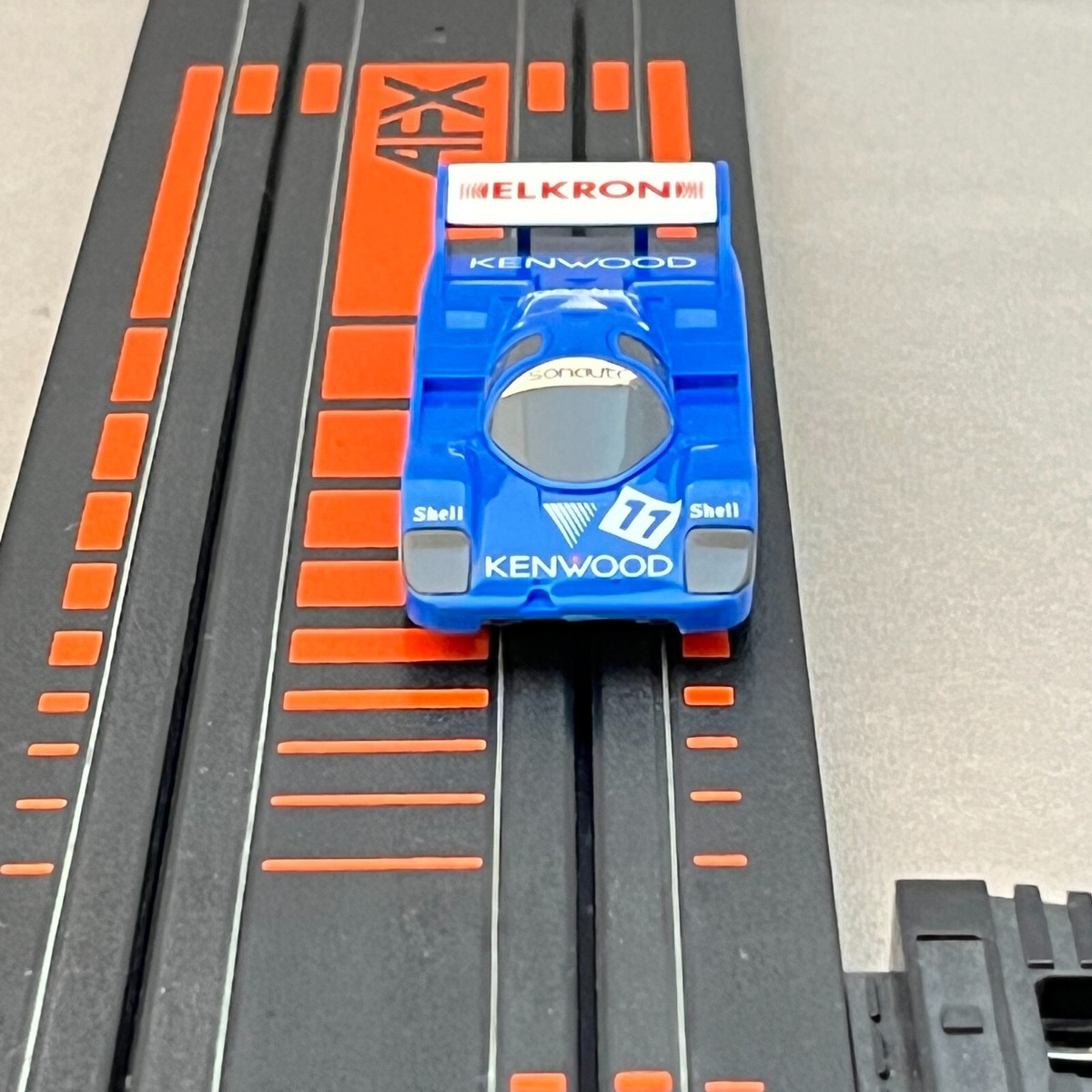 A*i様 TOMY トミー AFX 0032 ポルシェ956 ケンウッド AFX Porsche 956 Kenwood Blue 0032 Turbo HO Slot Car Tomy