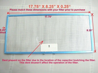 bertazzoni hood filter