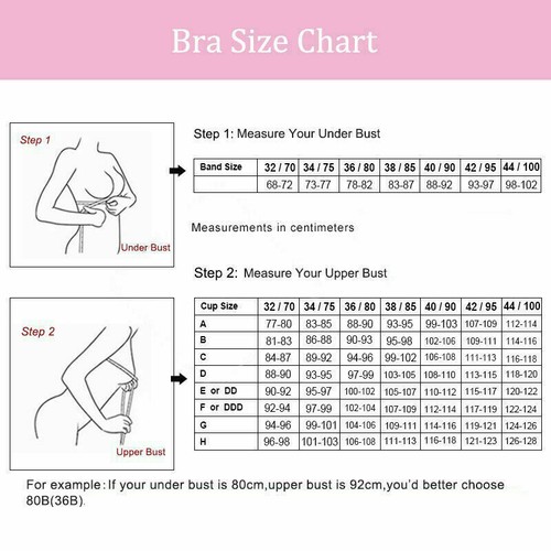 Damen Push Up BH ohne Bügel Frontverschluss Dessous BH Weste Bralette Unterwäsche. - Bild 9 von 29
