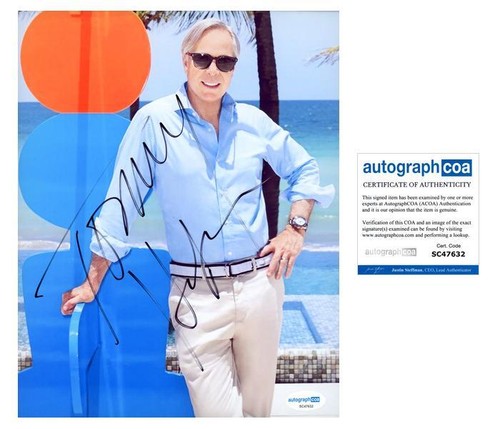 Tommy Hilfiger AUTOGRAPH Signed Autographed Fashion Designer 8x10 Photo D ACOA