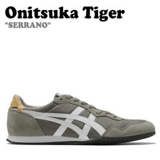 Onitsuka Tiger SERRANO 1183B400.304 BURNT OLIVE/WHITE men's woman shoes sneaker