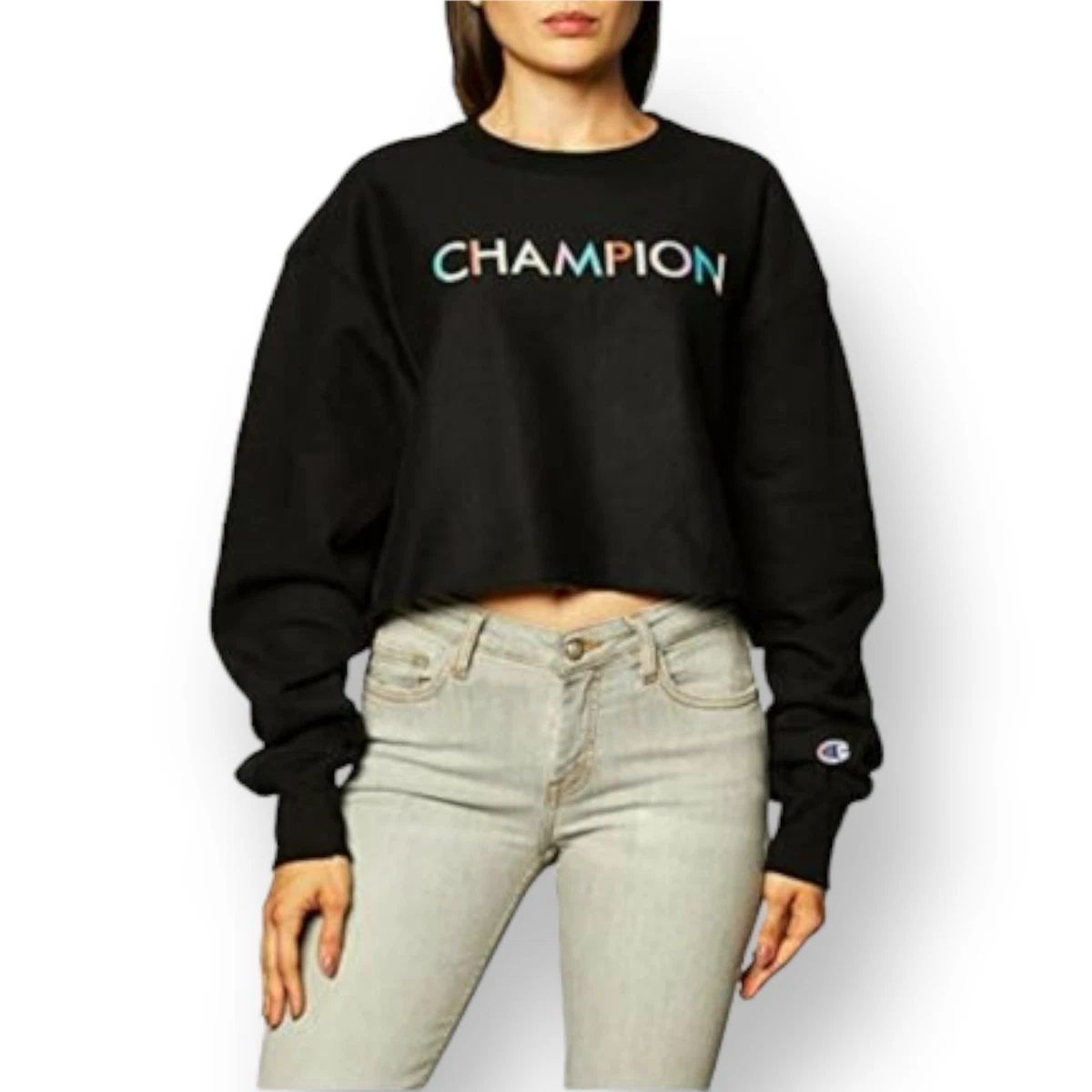 Women s champion top cropped sweatshirt
