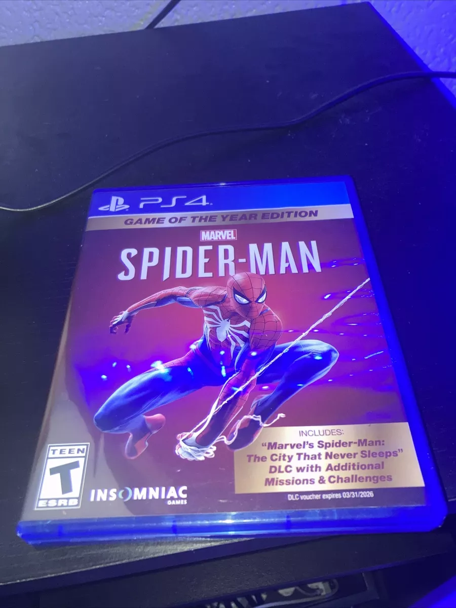 Marvel's Spider-Man Game of the Year Edition PlayStation 4, PlayStation 5 3004313 - Best Buy