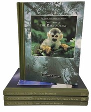 4 x The Earth, Its Wonders, Its Secrets - Vintage Hardcovers - Animals & Places