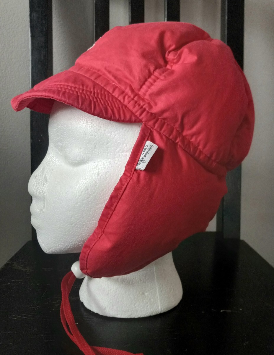 Conte of Florence ニット帽 Vintage Conte of Florence Down Ear Flap Winter Ski Hat VERO