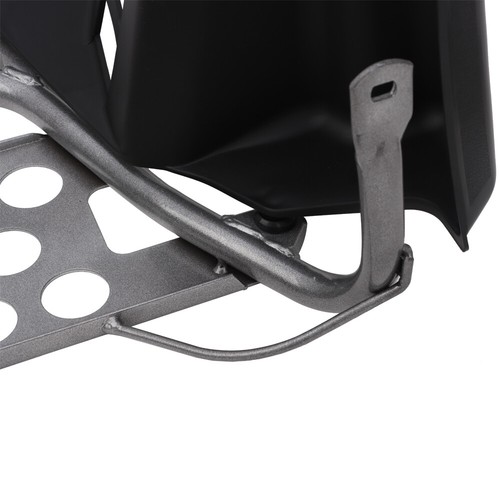Par de protectores de talón negros reposapiés para barras Nerf izquierda + derecha Yamaha Banshee 87-06 - Imagen 12 de 12