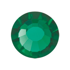 Preciosa VIVA 12 - Emerald 50730 Style 2150 NO Hotfix Flatback Crystals 1 Gross
