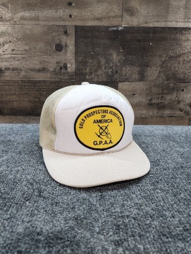 Gold Prospectors Association of America GPAA VTG Snapback Hat Trucker Cap Patch