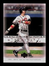 2002 Upper Deck Honor Roll - Dream Moments Chipper Jones #44
