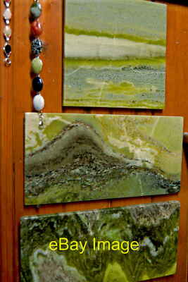Foto 12x8 Moycullen - Connemara Marble Factory - Marmorproben Maigh Cui c2013
