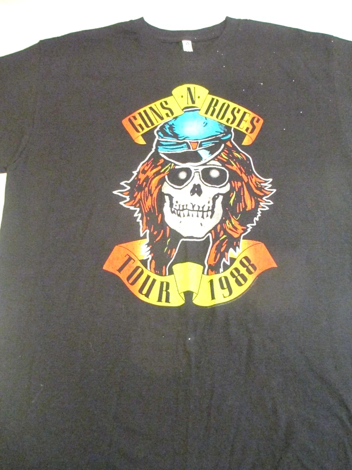 Camiseta Guns N Roses Tour 1988 Appetite For Destruction para hombre XL Slash Axel Foto 4 de 4