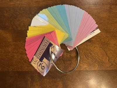 Classical Conversations Foundations Cycle 2 Flashcards (Ring Included)