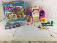 Vintage 1988 Kenner Wish World Kids  Spice  N Slice Stove  Playset Incomplete
