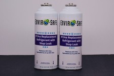 134 Replacement Refrigerant W Stop Leak 2 Cans